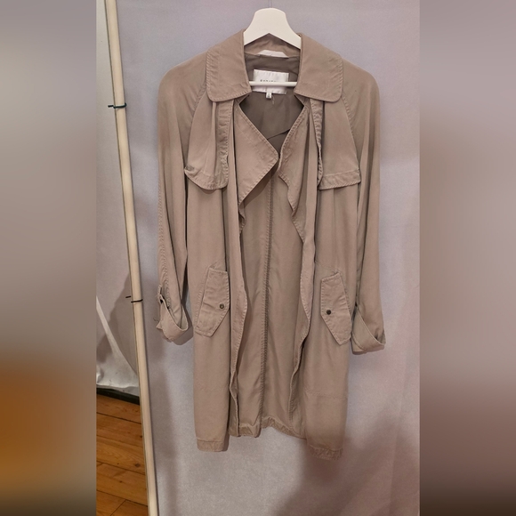 Babaton Jackets & Blazers - Babaton Light Brown Trench Coat